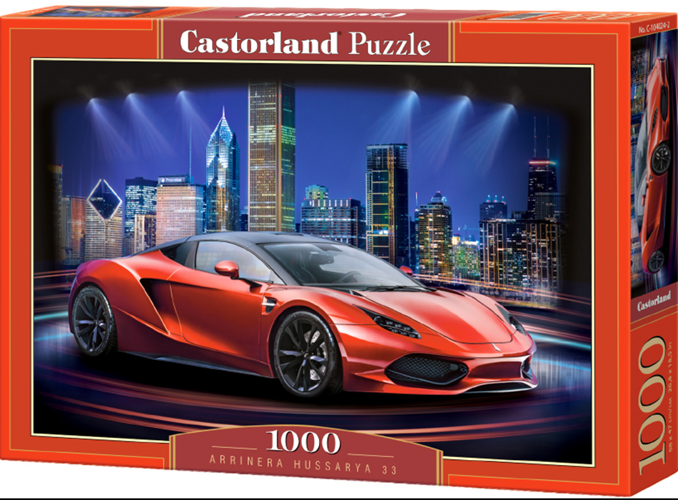 Puzzle Castorland din 1000 de piese - Masina sport  Arrinera Hussarya 33