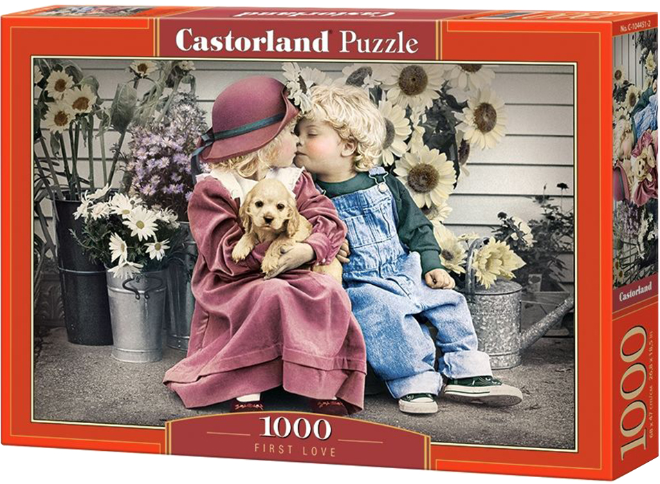Puzzle Castorland din 1000 de piese - Prima iubire