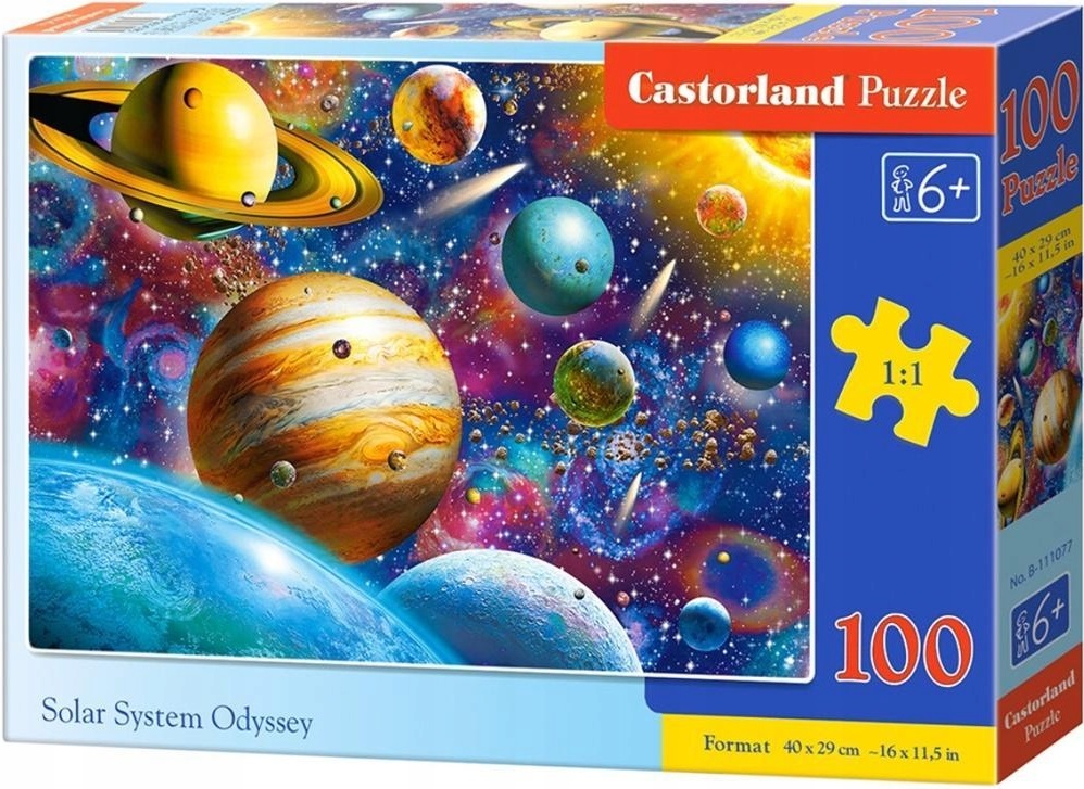 Puzzle Castorland din 100 de piese - Odiseea Sistemului Solar