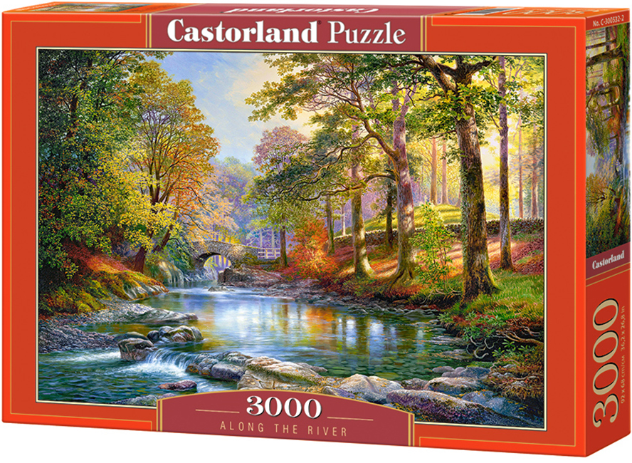 Puzzle Castorland din 3000 de piese - De-a lungul raului