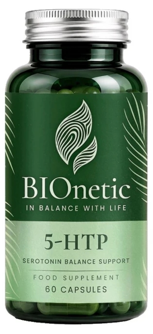 5-HTP, 100 mg, 60 capsule, BIOnetic