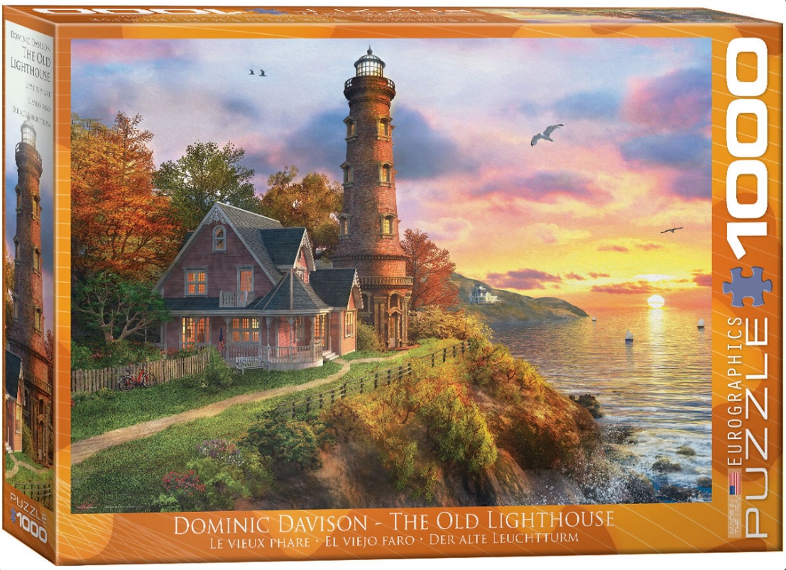 Puzzle Eurographics de 1000 piese - Vechiul Far, Dominic Davison