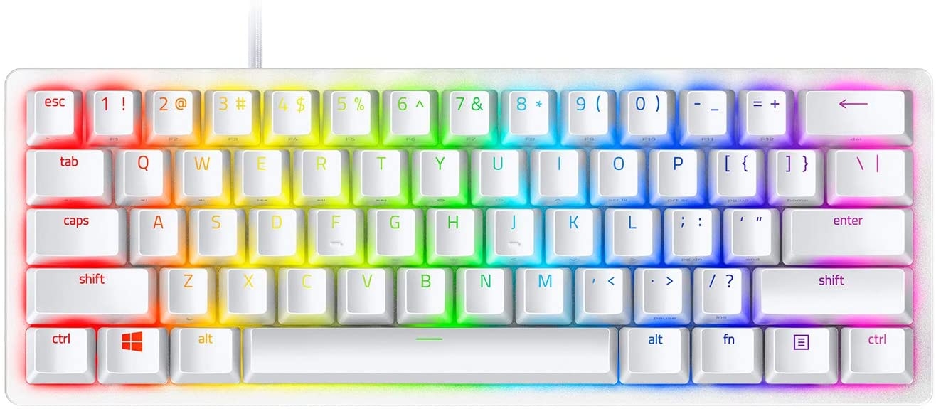 Tastatură gaming Razer - Huntsman Mini, Optical Red, Mercury