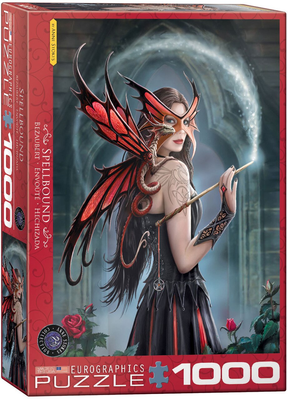 Puzzle Eurographics din 1000 de piese - Farmec, Anne Stokes