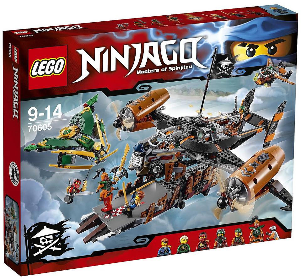 Constructor LEGO Ninjago - Misfortune's Keep Pirate Flying Ship