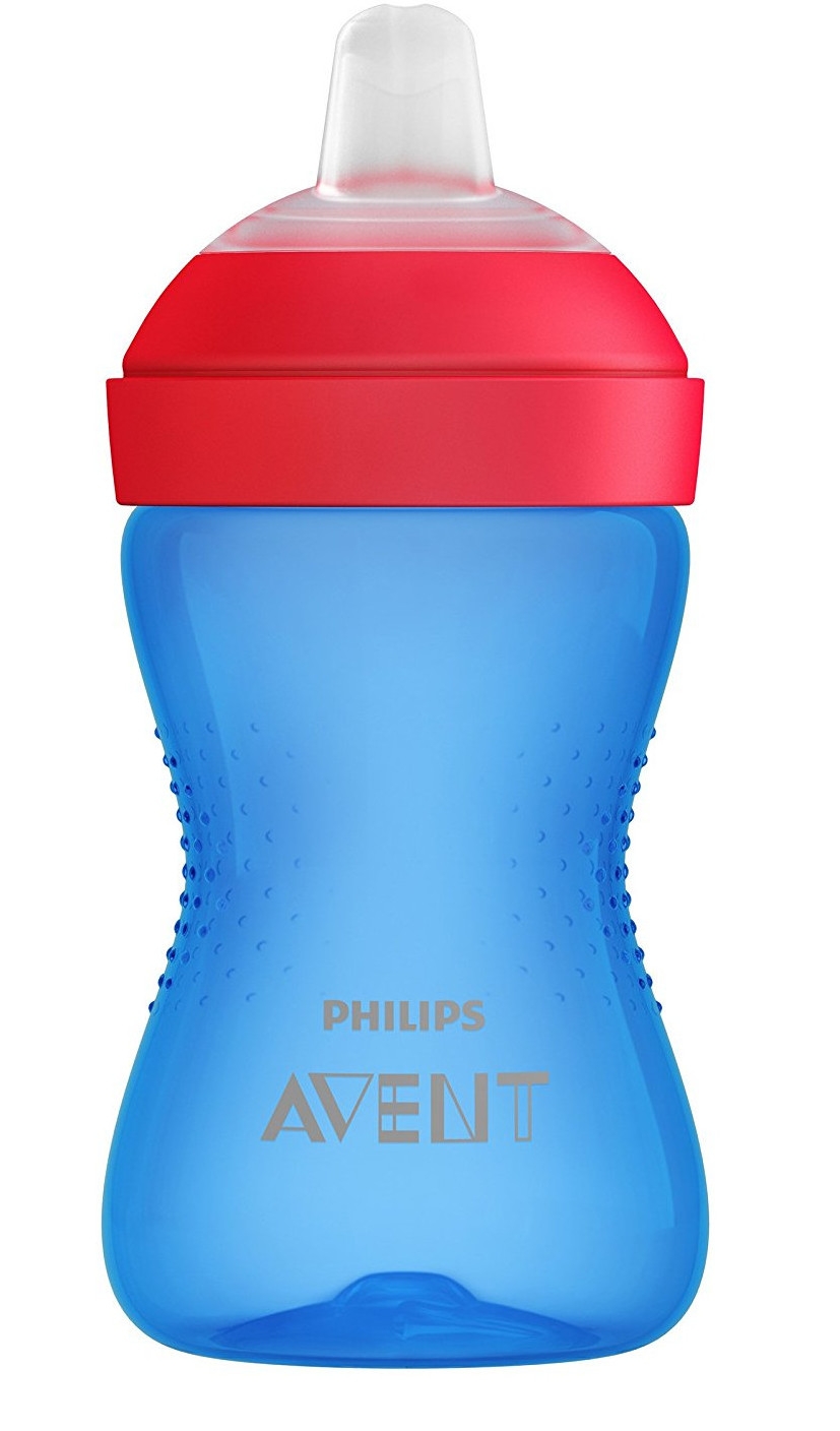 Avent Cana cu tetina moale rezistenta la muscaturi +9luni baieti, 300ml SCF802/01 - imagine 3