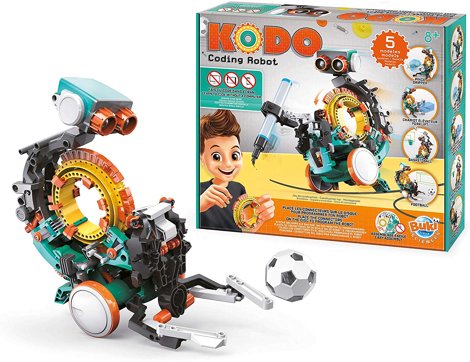 Set de experimente Buki Sciences - Robot Kodo