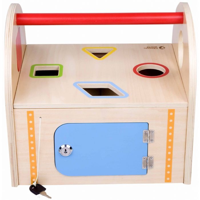 Jucarie din lemn  Classic World - Sorter, cufar