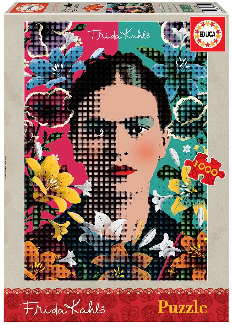 Puzzle Educa din 1000 de piese - Frida Kahlo