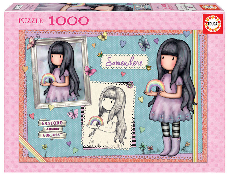 Puzzle Educa Gorjuss de 1000 piese - Gorjuss, Somewhere