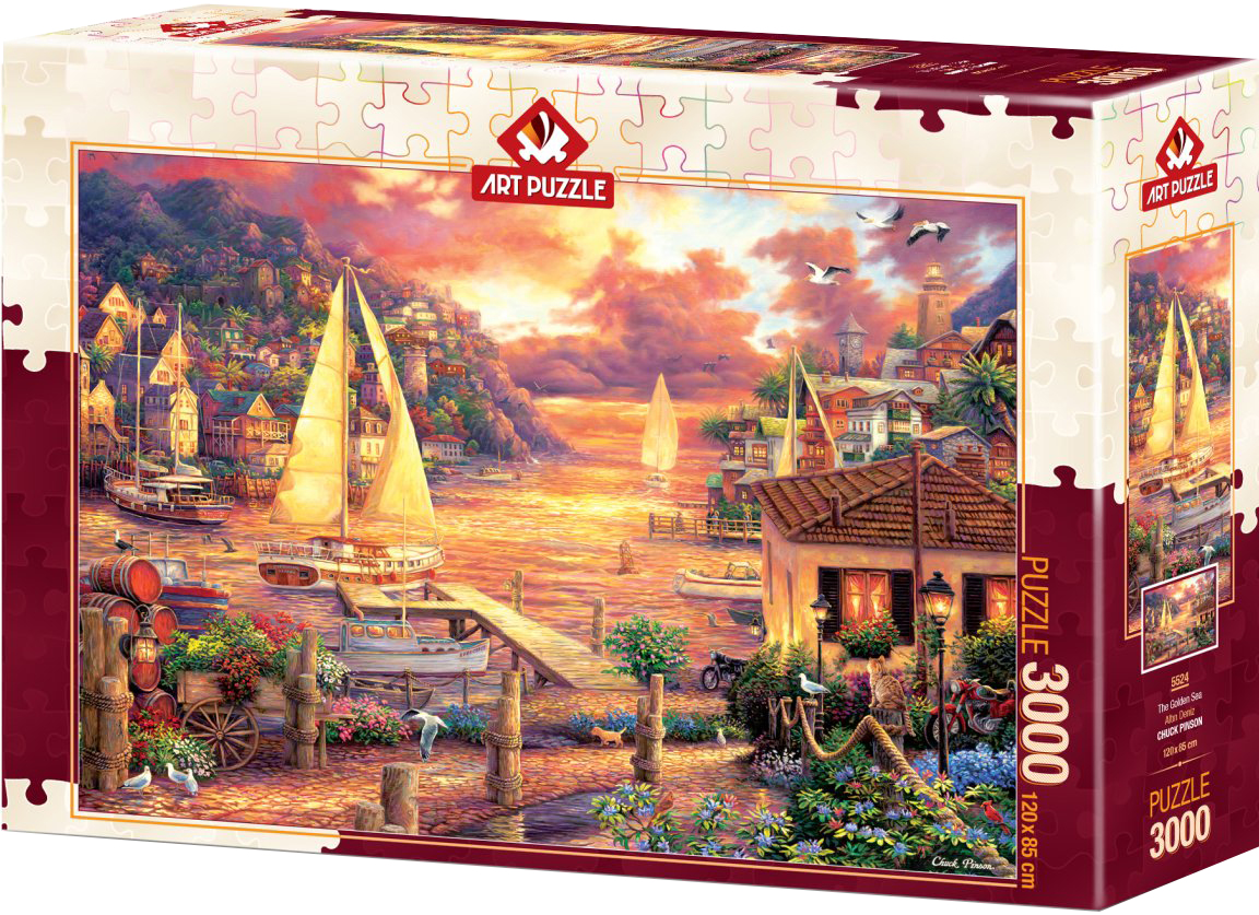 Puzzle Art Puzzle din 3000 de piese - The Golden Sea