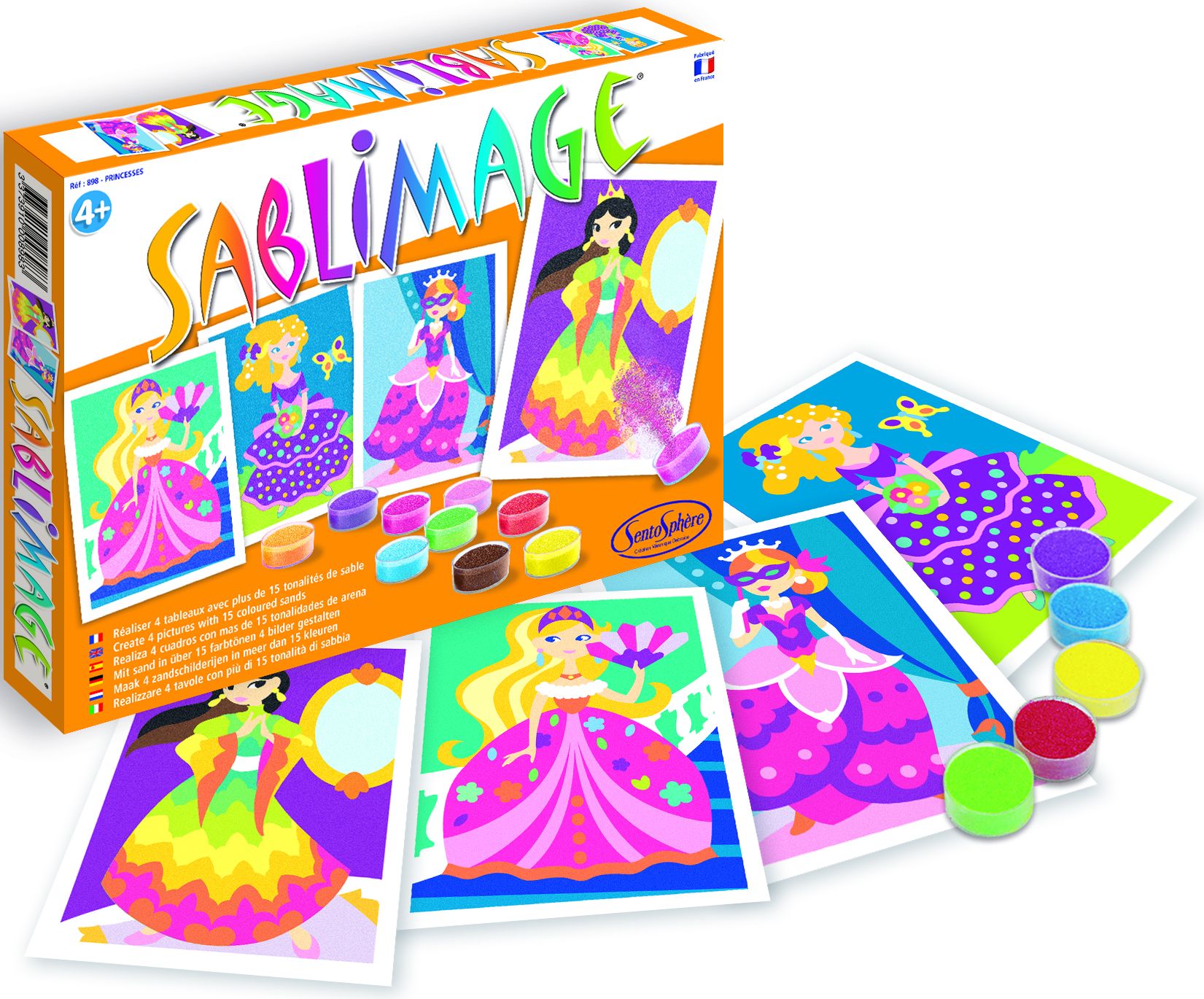 Set de desen cu nisip Sentosphere Sablimage - Printese
