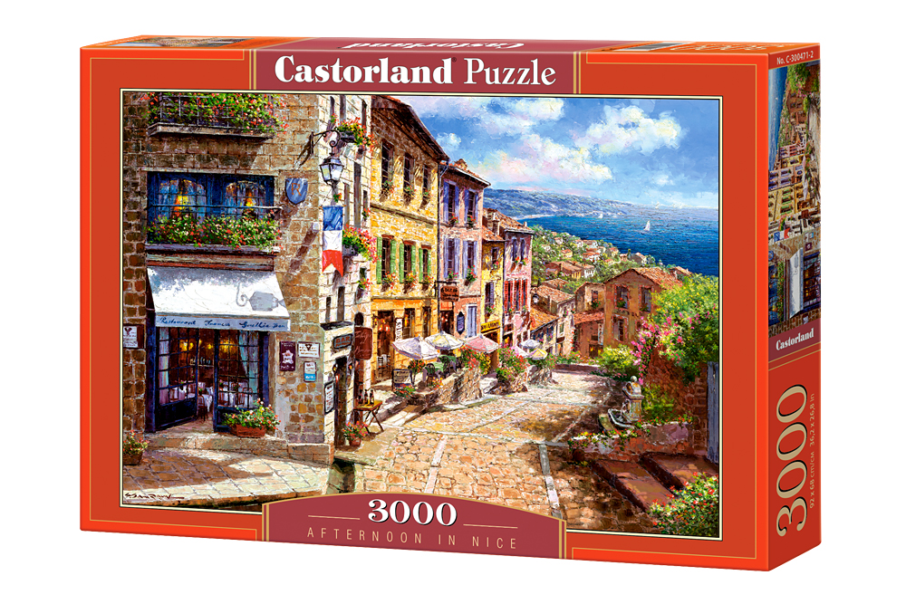 Puzzle Castorland din 3000 de piese - Dupa-amiaza in Nisa