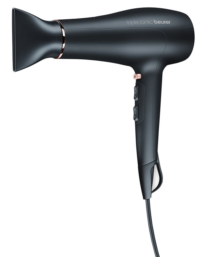Uscător de păr Beurer - 59114_BEU, 2200W, 2 viteze, negru