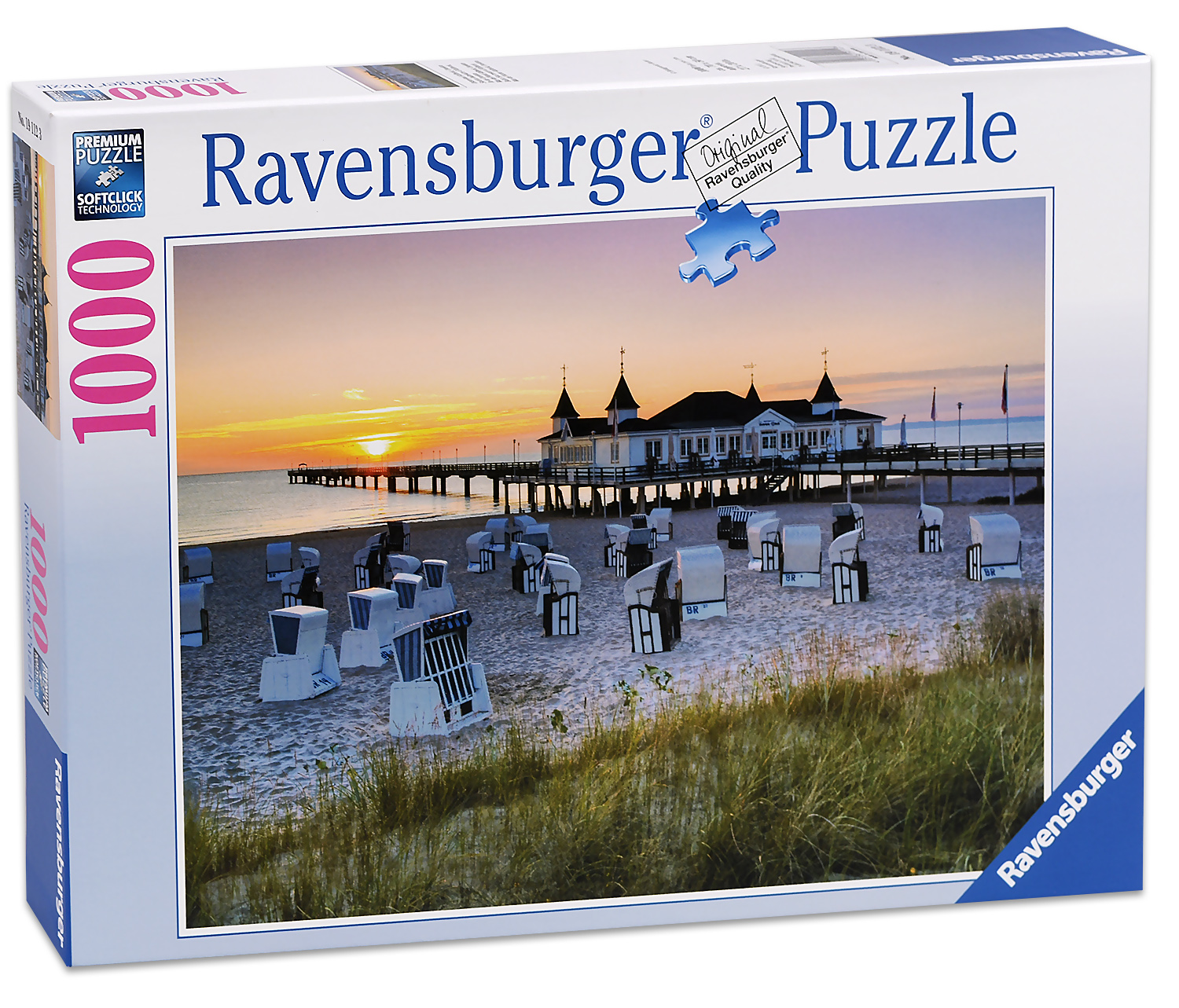 Puzzle Ravensburger de 1000 piese - Statiunea Baltica „Ahlbeck“