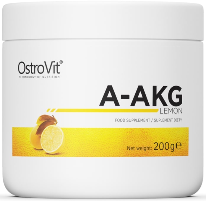 A-AKG Powder, lămâie, 200 g, OstroVit
