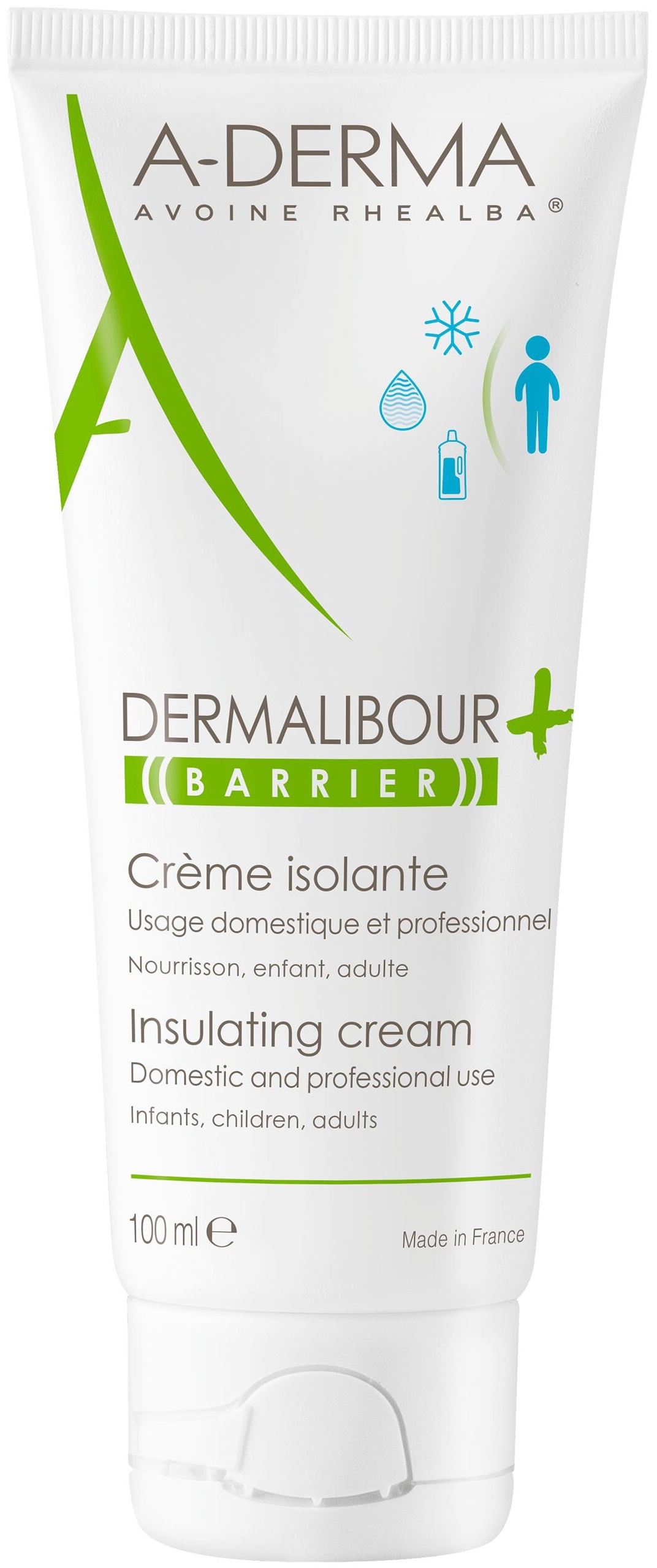 A-Derma Dermalibour+ Crema izolatoare Barrier, 100 ml