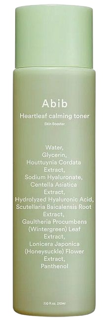 Toner calmant si hidratant cu extract de Houttuynia Cordata, 200ml, Abib - imagine 3