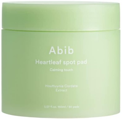 Abib Heartleaf Tampoane tonice calmante, 80 buc