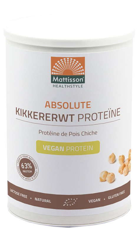 Absolute Chickpeas Protein, 400 g, Mattisson Healthstyle