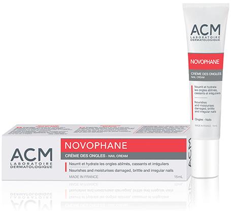 ACM Cremă pentru unghii uscate, fragile și deteriorate Novophane, 15 ml
