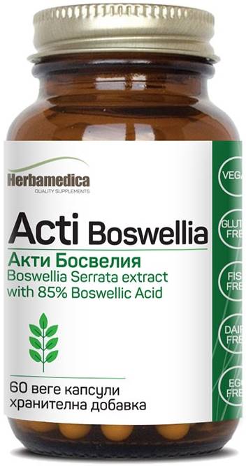 Acti Boswellia, 60 capsule vege, Herbamedica