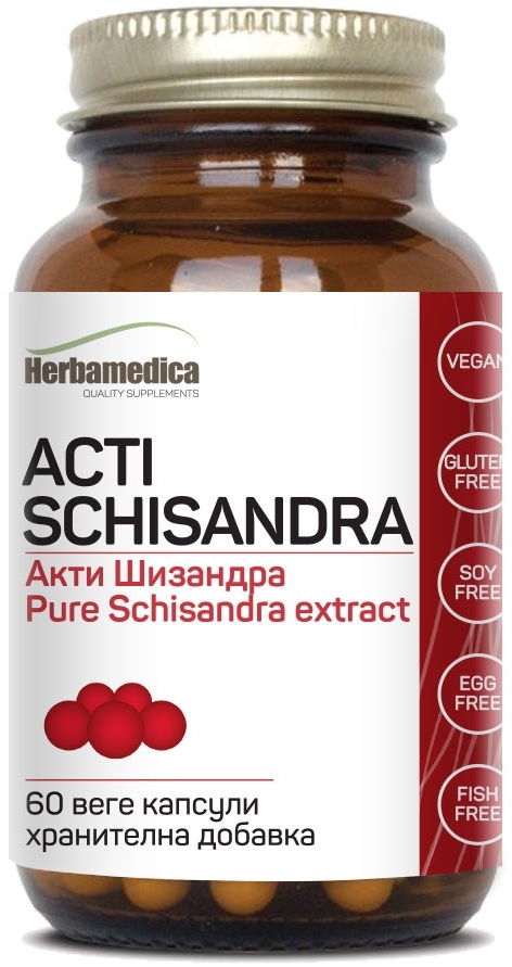 Acti Schisandra, 60 capsule vege, Herbamedica