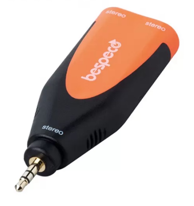 Adaptor Bespeco - SLAD170, 3,5 mm - 6,3 mm, negru