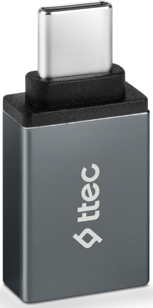 Adaptor ttec - OTG Converter, USB-C/USB-A, negru