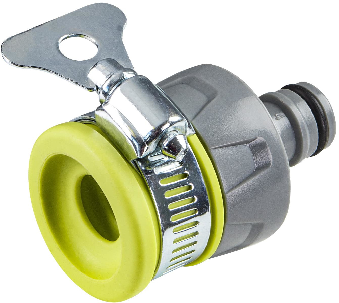 Adaptor pentru robinet Gardex - Luxe GX, cu clemă, 1/2"-3/4"