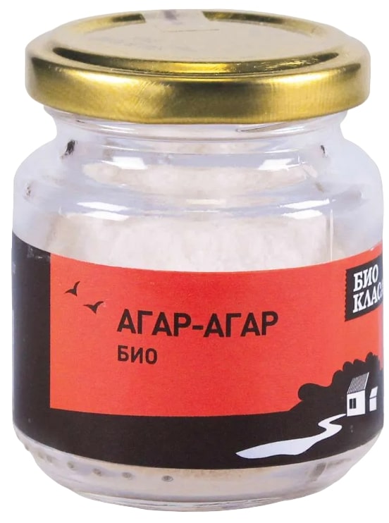 Agar-agar, 30 g, Clasa Bio