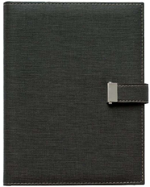 Agenda Lemax - Elegans, A5, cu mecanism, negru
