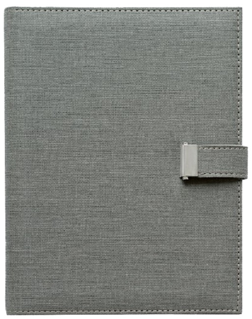Agenda Lemax - Elegans, A5, cu mecanism, gri