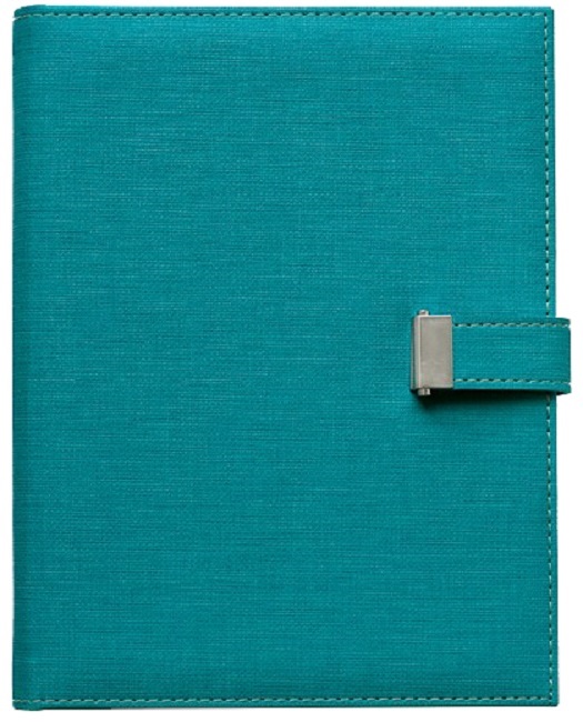Agenda Lemax - Elegans, A5, cu mecanism, turcoaz