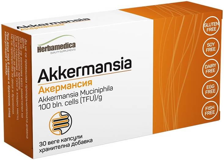 Akkermansia, 30 capsule vege, Herbamedica