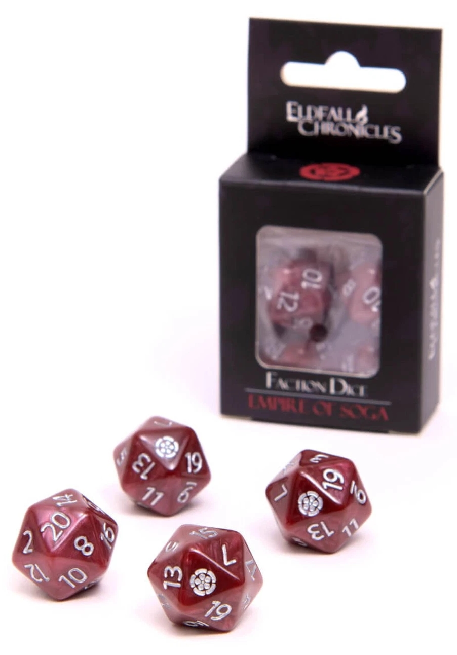 Accesoriu pentru joc de societate Eldfall Chronicles: Northern Wind - Faction Dice - Empire of Soga