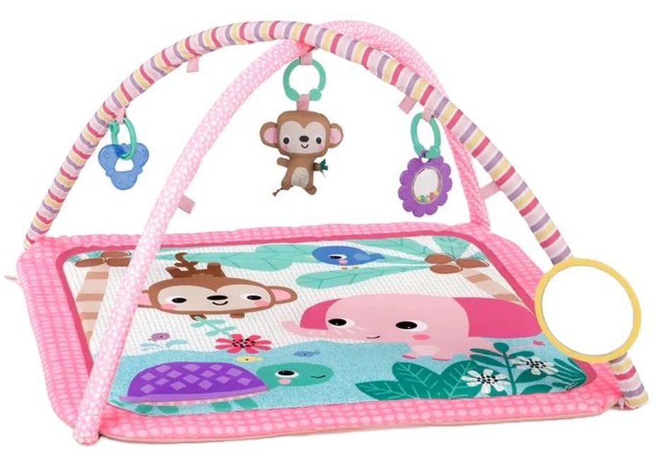 Saltea de activități pentru bebeluși Bright Starts - Floral Safari