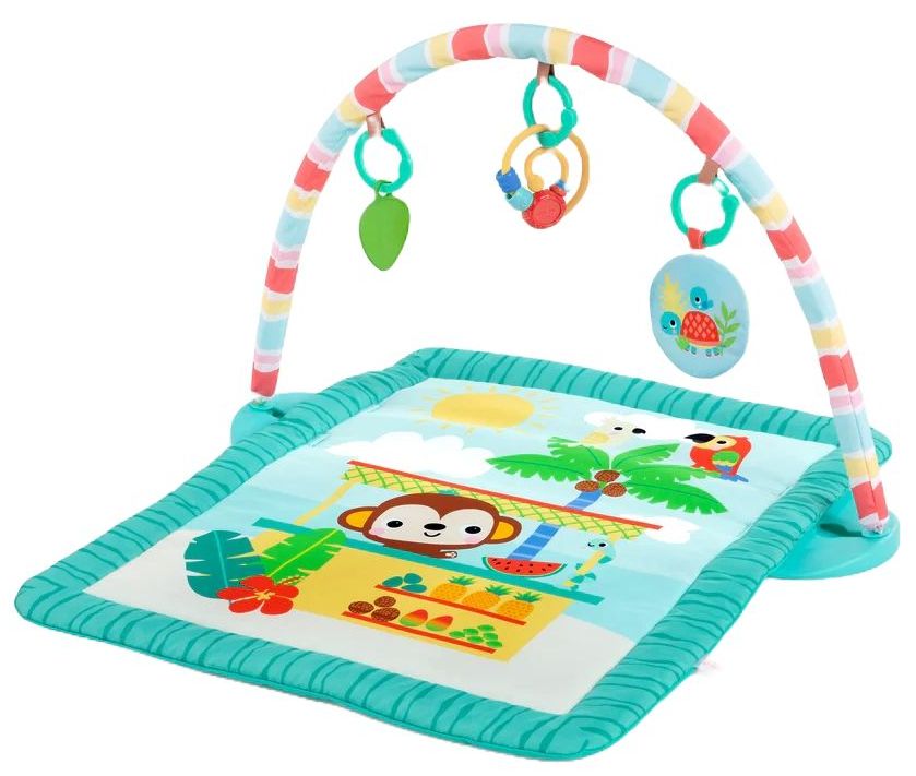 Saltea de activități pentru bebeluși Bright Starts - Tiki Toy Bar
