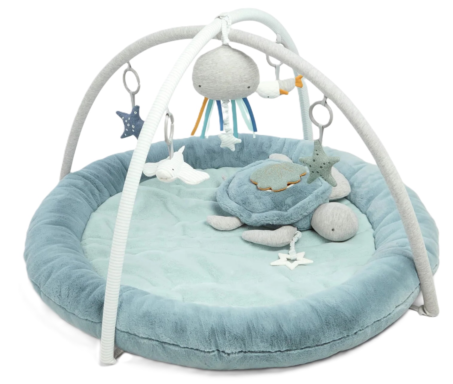 Saltea de activități pentru bebeluși  Mamas &amp; Papas - Welcome to the world, albastru