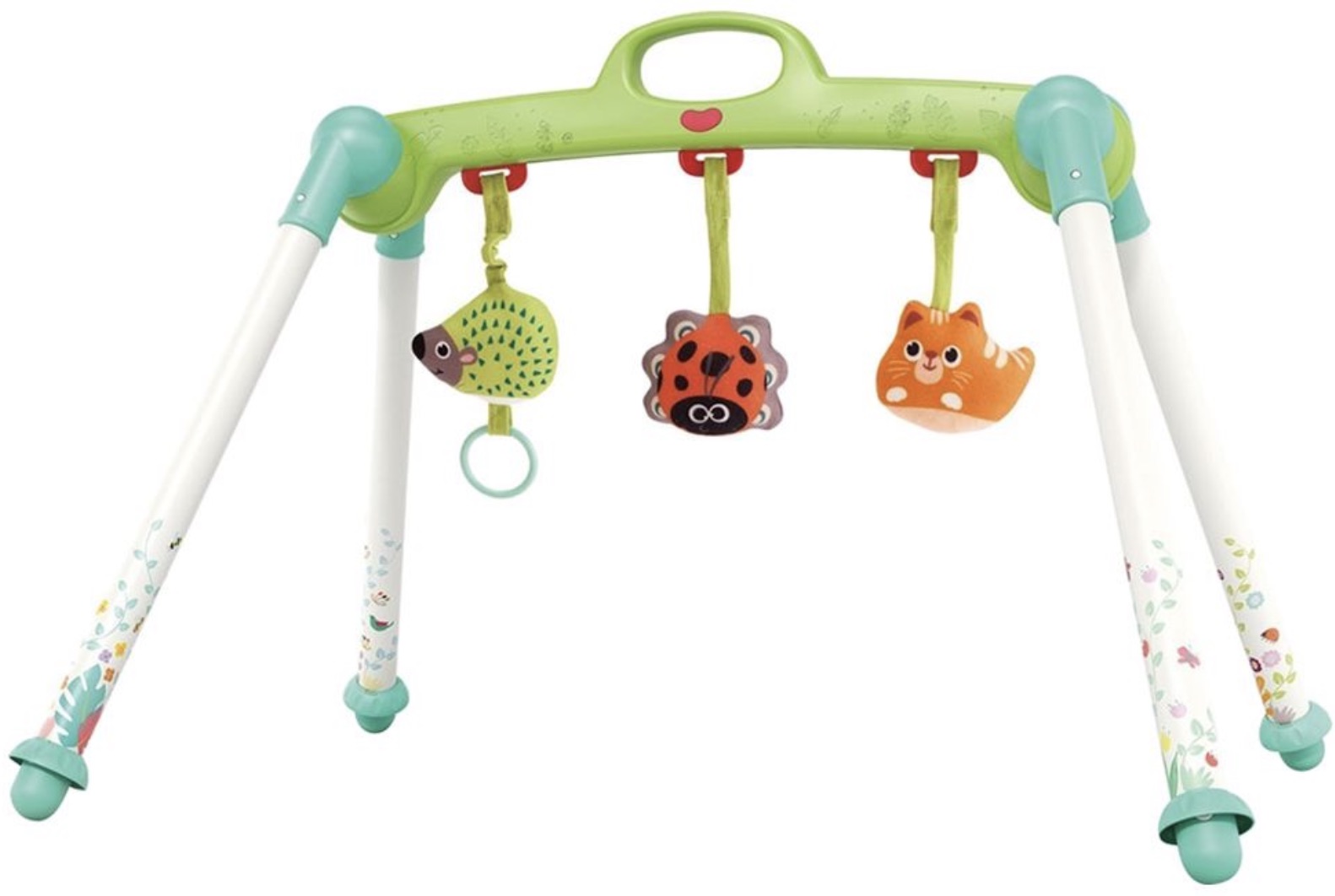 Hola Toys Saltea de activități pentru bebeluși cu picioare pliabile - Animale