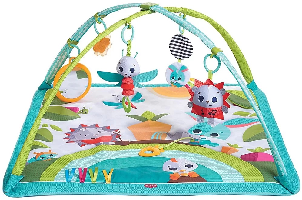 Salteluta pentru gimnastica bebelusului Tiny Love Gymini - Sunny Day