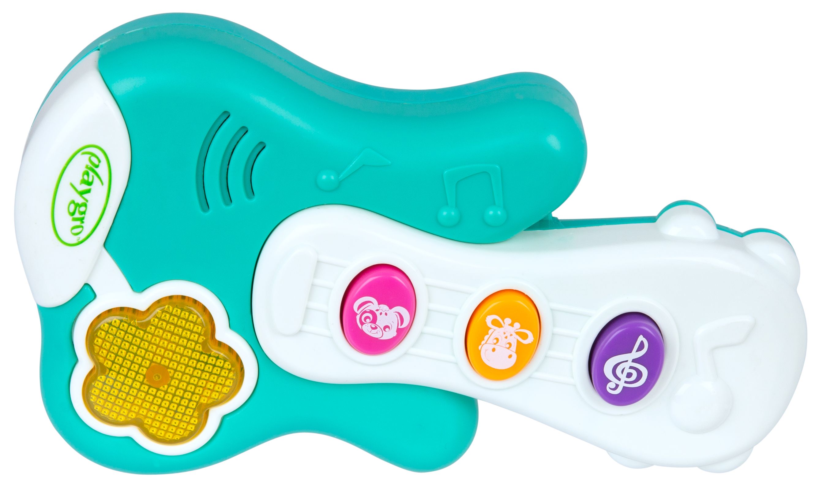 Jucărie activă Playgro + Learn - Chitară, cu lumini și sunete