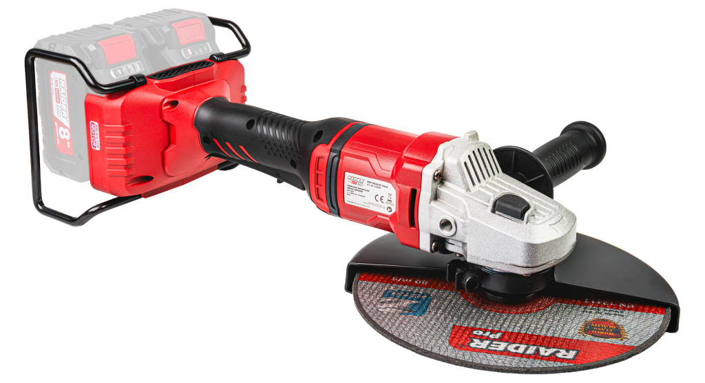 Polizor unghiular fără fir  Raider - R20, RDP-DBAG20, 40V, 230 mm, Solo