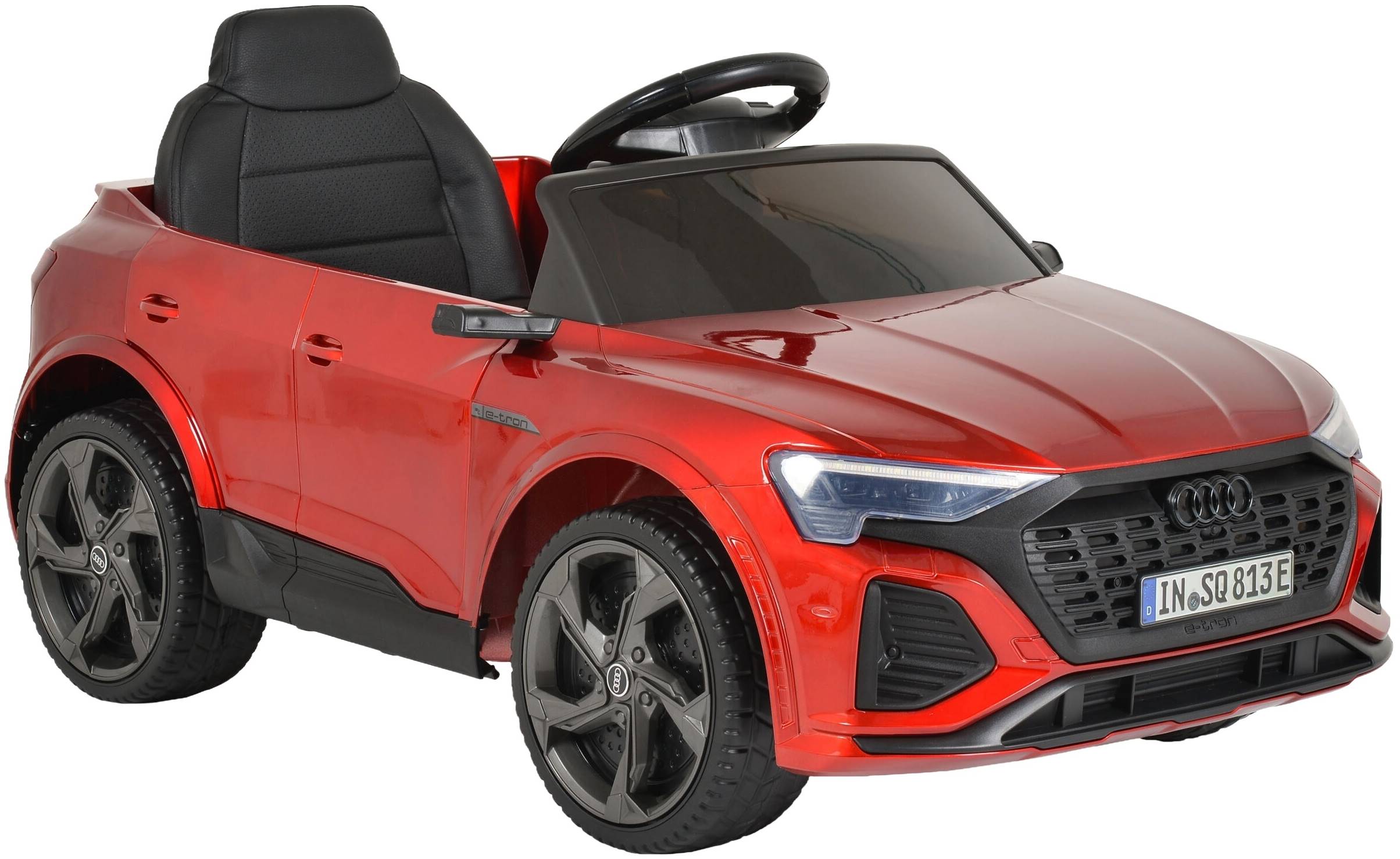 Jeep electric Audi - SQ8 e-tron, roșu metalizat