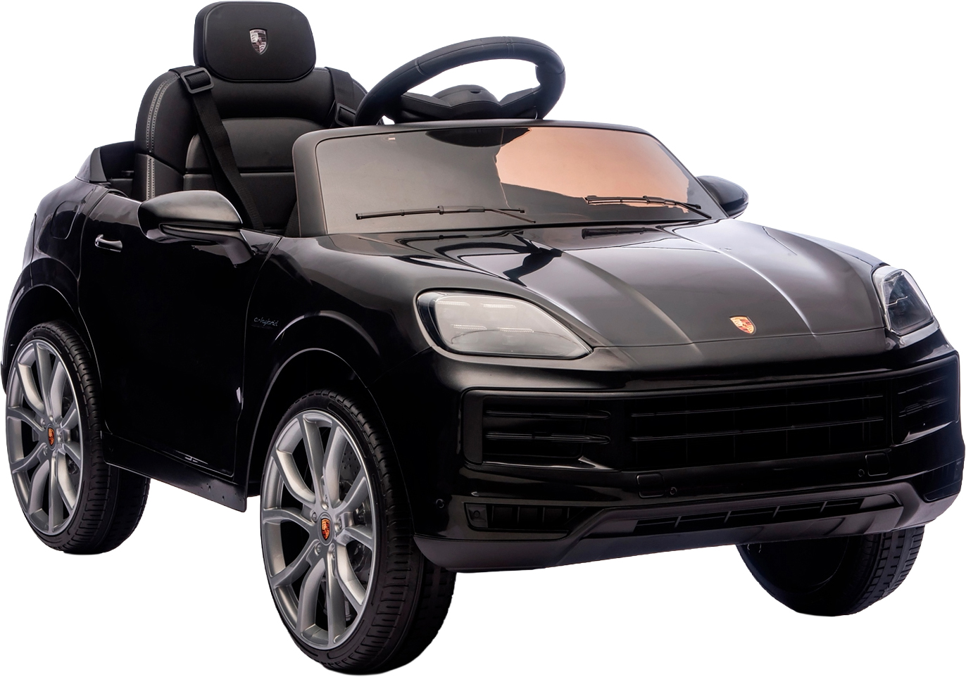 Jip cu acumulator Chipolino - Porsche Kayenne, negru