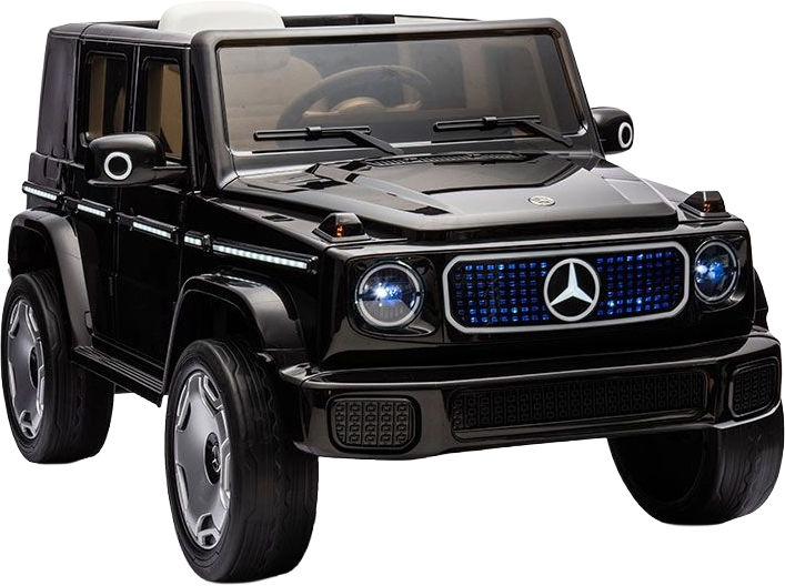 Jeep electric cu baterie  Felyx Toys - Mercedes Benz, cu control parental, negru