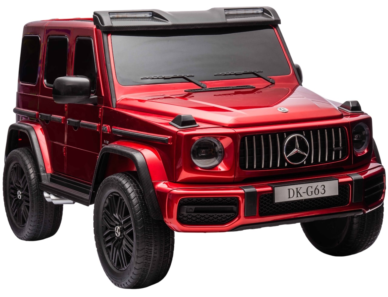 Jeep cu acumulator Mercedes - Mercedes G63 4x4, roşu