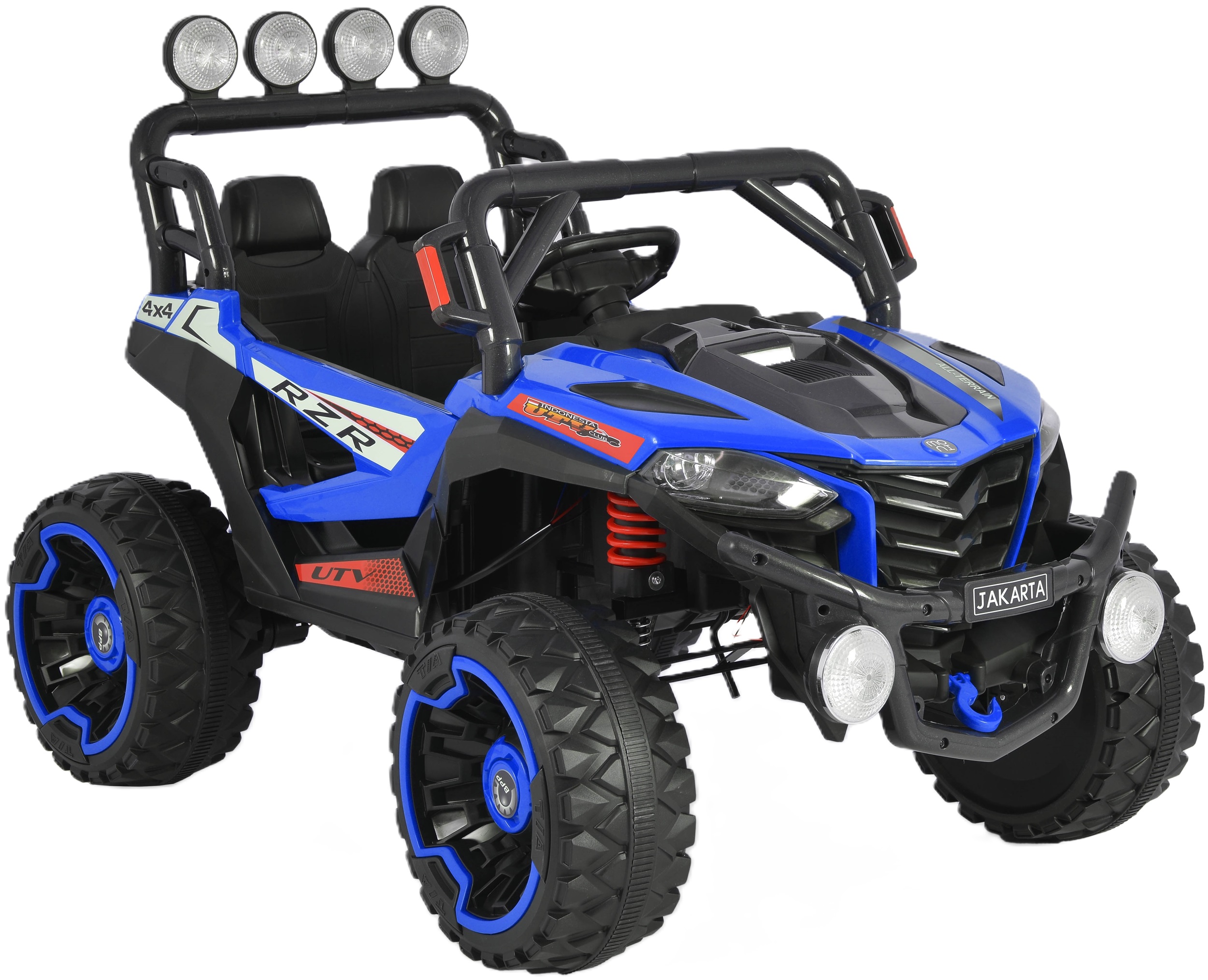 Mașinuță electrică jeep  Moni - Jakarta BLK-819, albastru