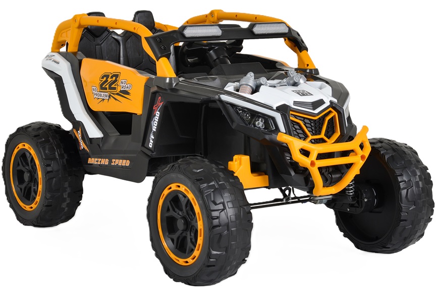 Jeep alimentat cu baterii Moni - Kansas, alb