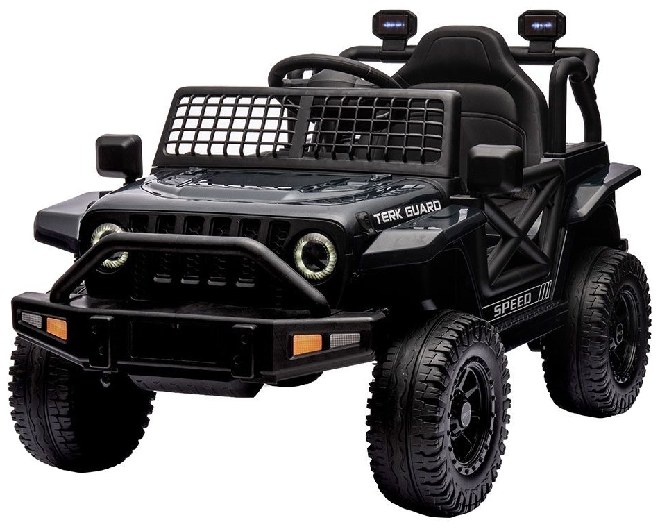 Jeep alimentat cu baterii Ocie - 12V, negru